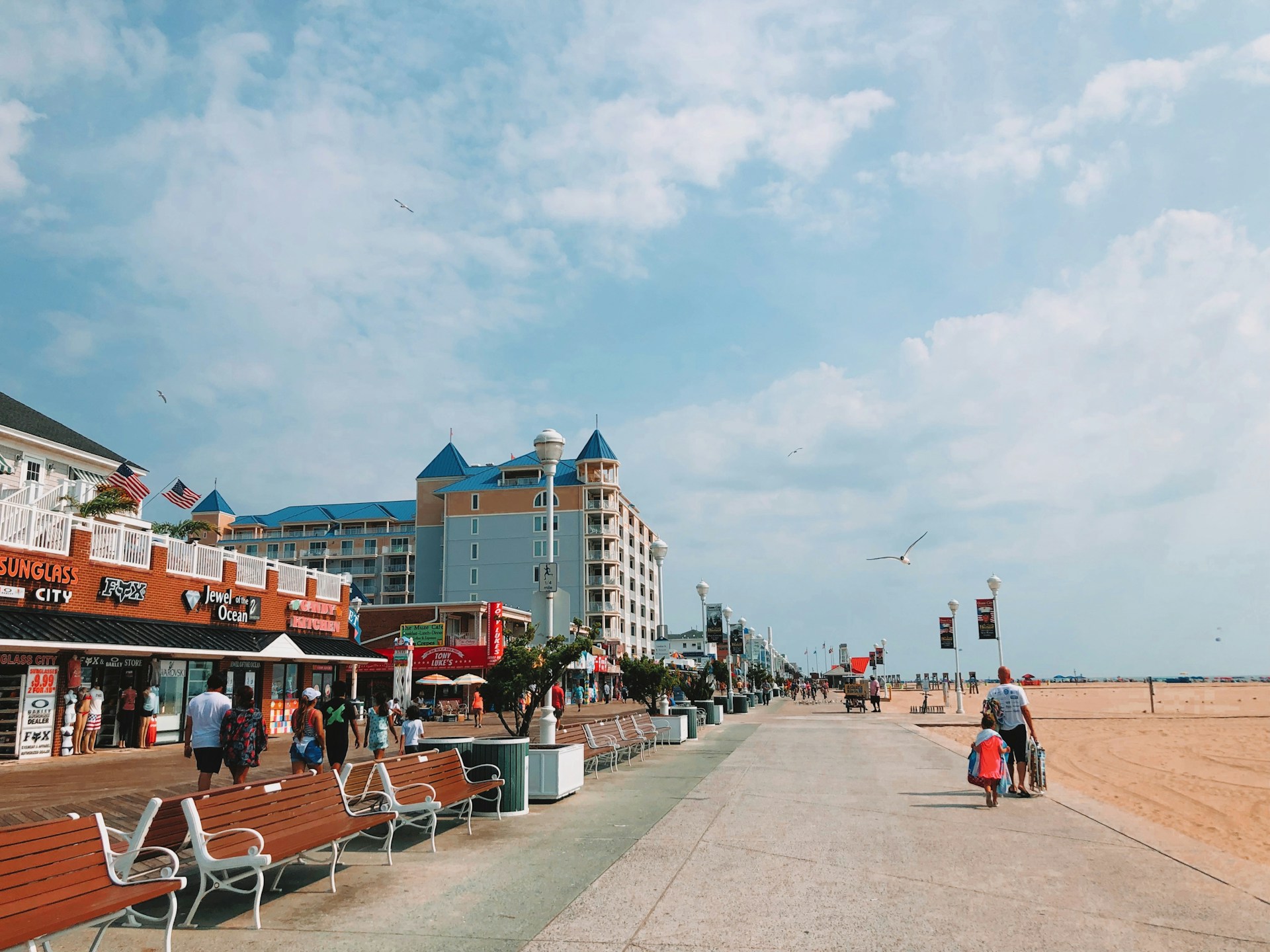 August in Ocean City MD